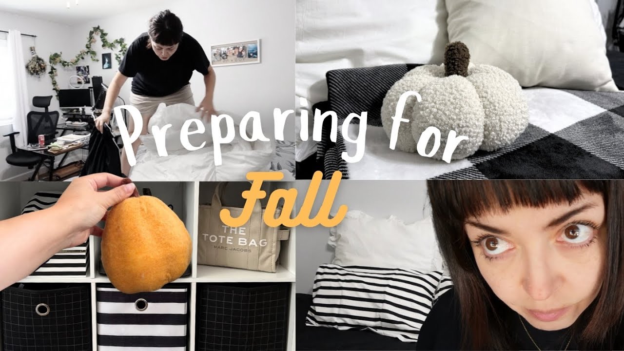 Productive Fall Vlog  🧹🍂 Decluttering & organizing storage + shopping for house decor