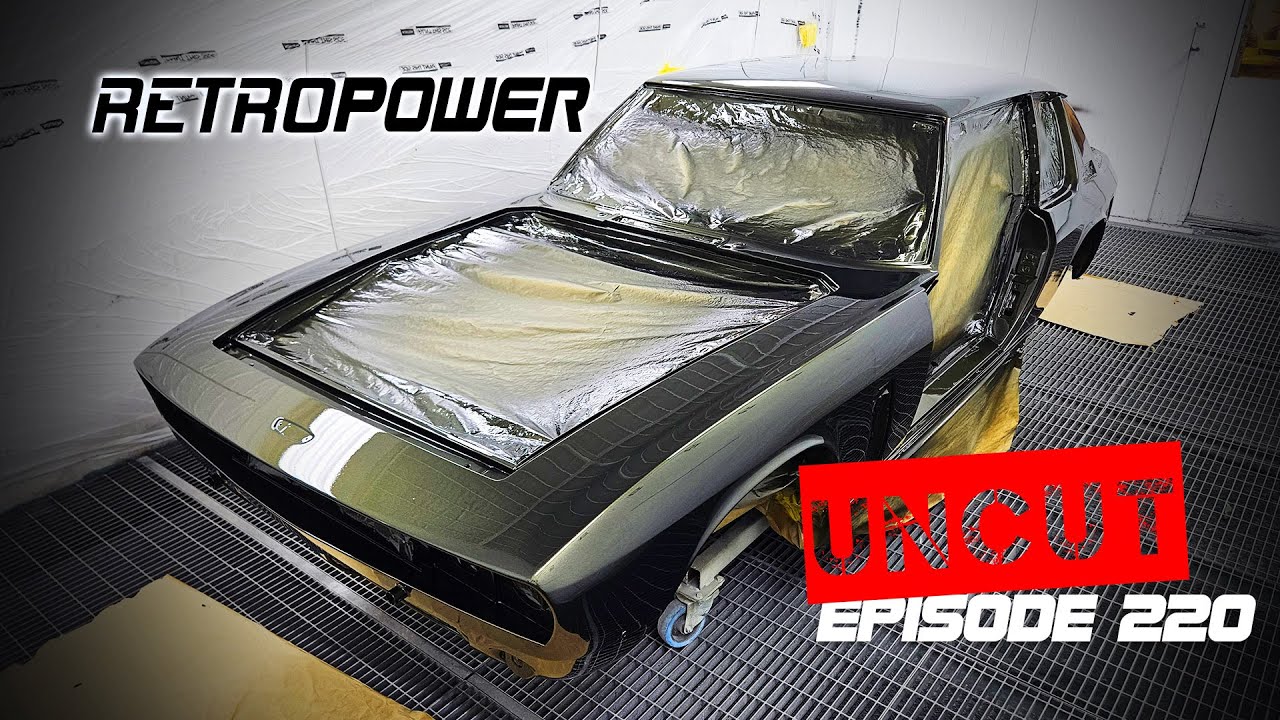 Hemi powered Jensen Interceptor Painted!