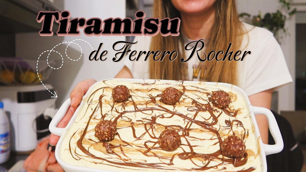 Esta Sobremesa Desaparece em Minutos| #tiramisu #ferrerorocher - Ana Martins #receitas #sobremesa
