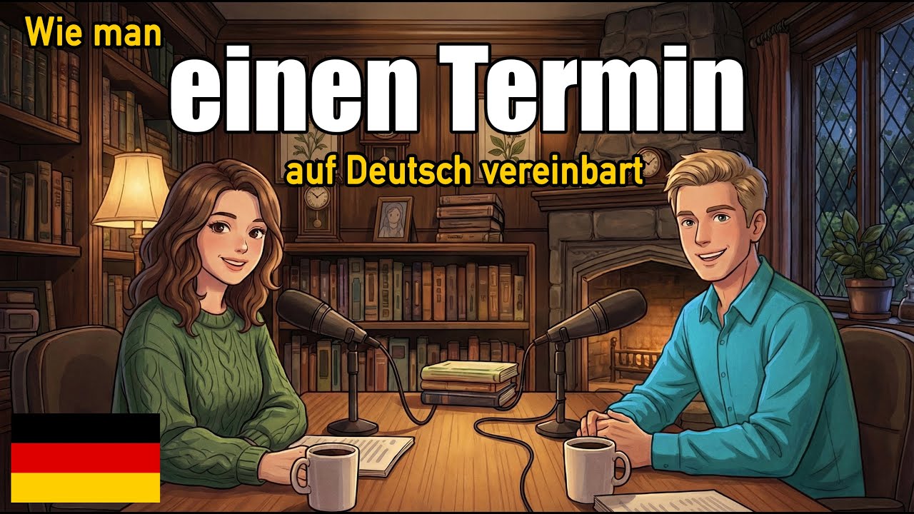 Wie man einen Termin auf Deutsch vereinbart | Tägliche deutsche Konversationspraxis
