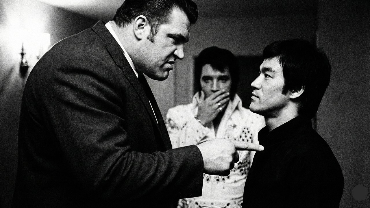 Elvis Presley's 340lb Bodyguard ATTACKED Bruce Lee at Graceland — The King Watched in 11 Seconds