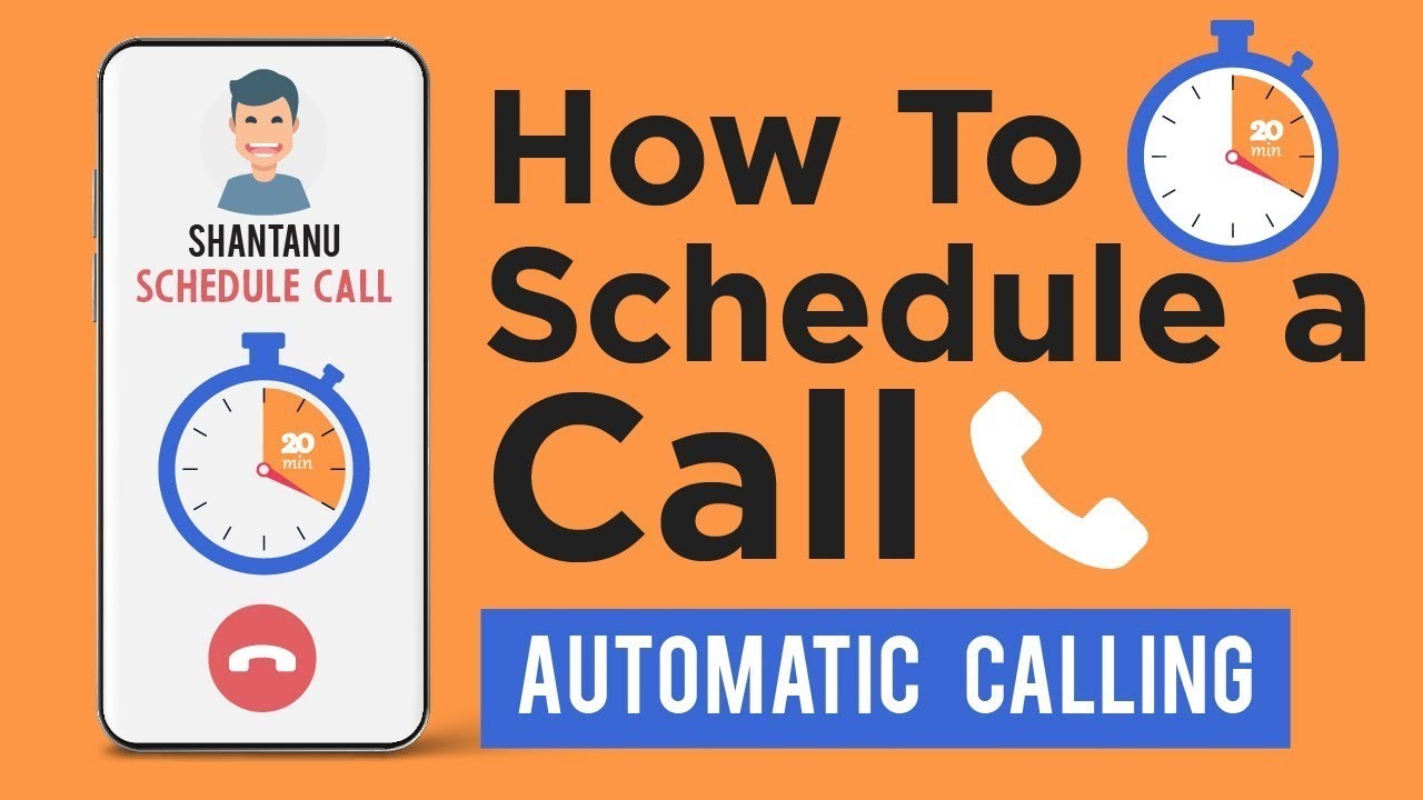 How To ✨ Schedule a Call In Android Set Timer For Automatic Calling