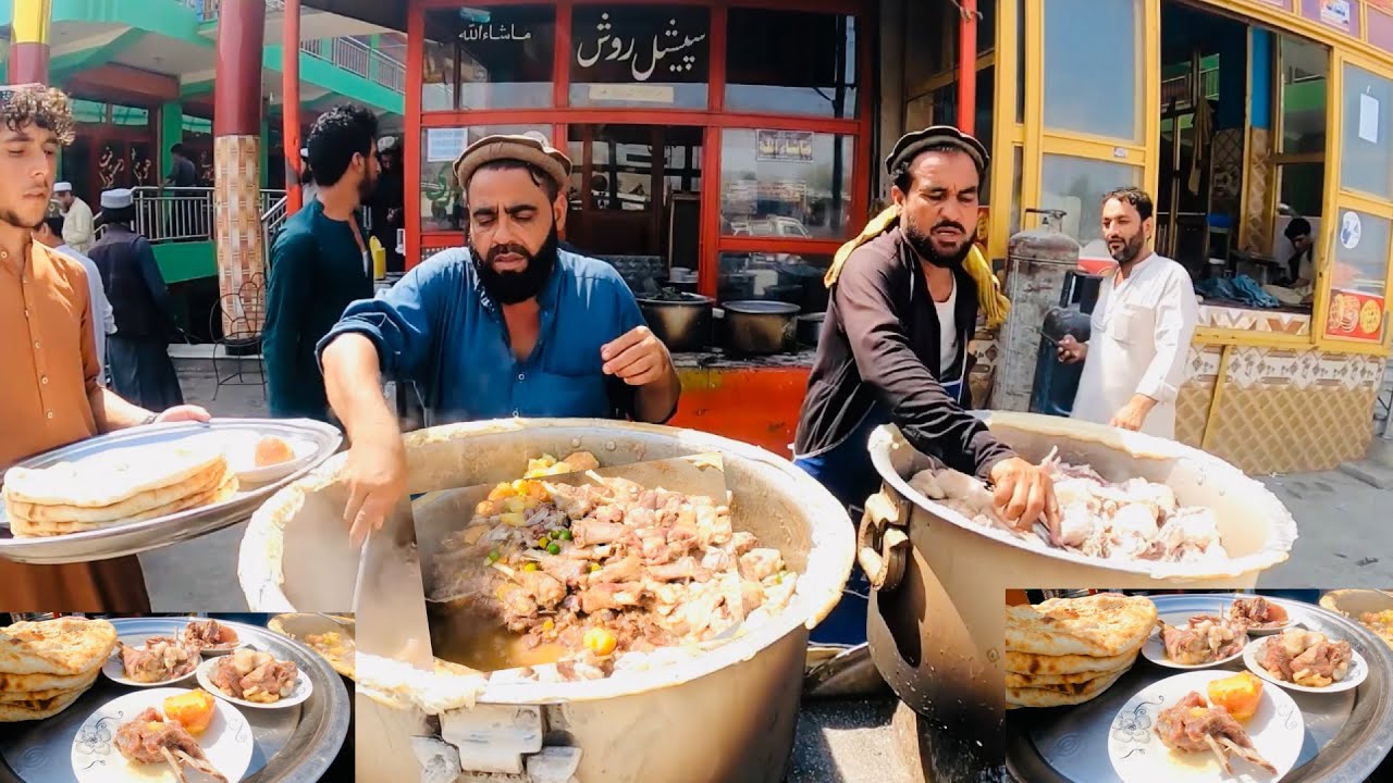 Qadeem Roosh Recipe in Marko Bazaar | Dumpukht recipe | Snack Mountian Street food | Afghanistan
