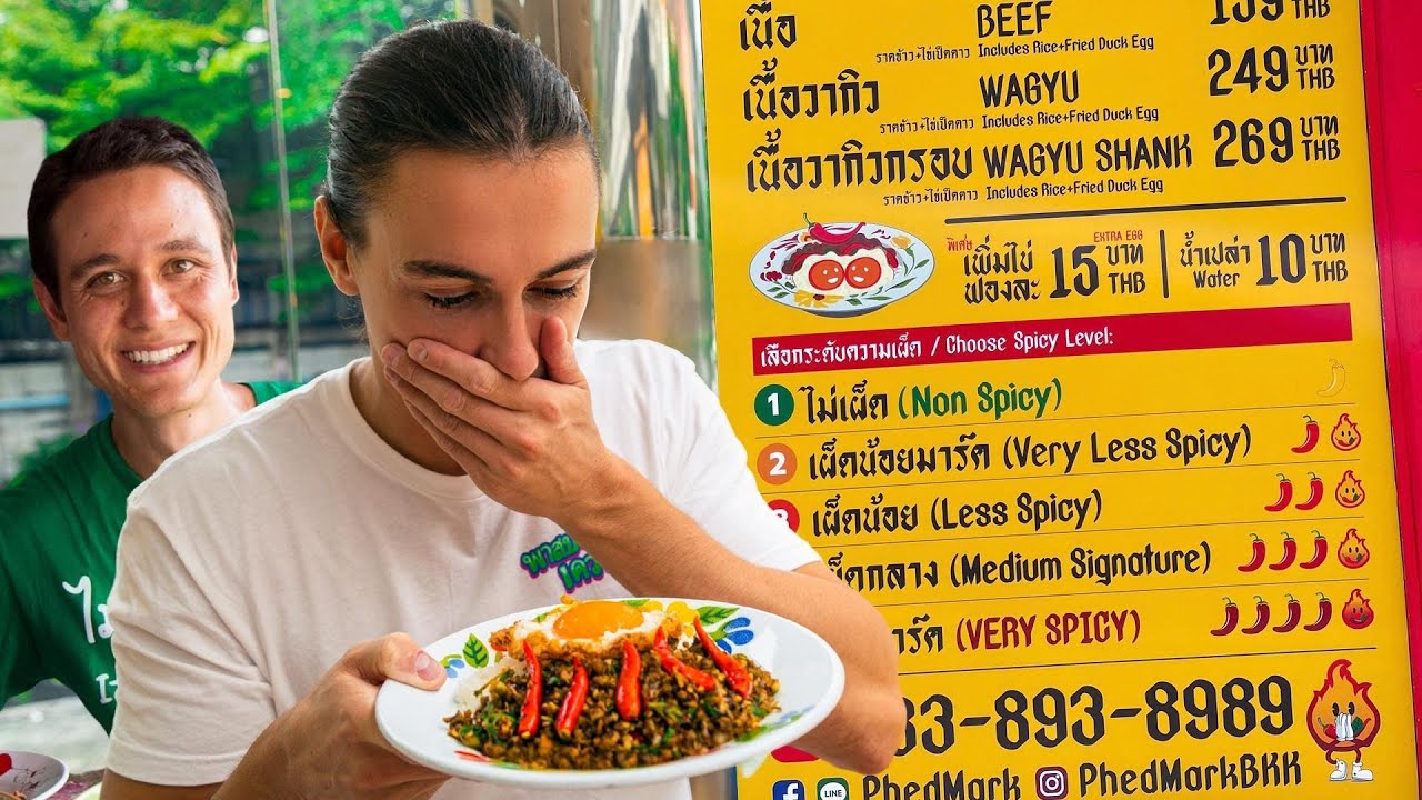 Trying the SPICIEST Dish at MARK WIENS’s Bangkok Restaurant 🌶