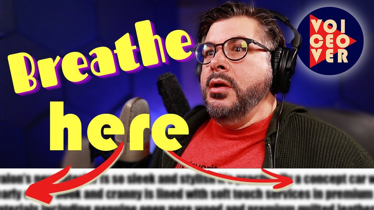 Voiceover Breathing Secret - Never Run out of air again!
