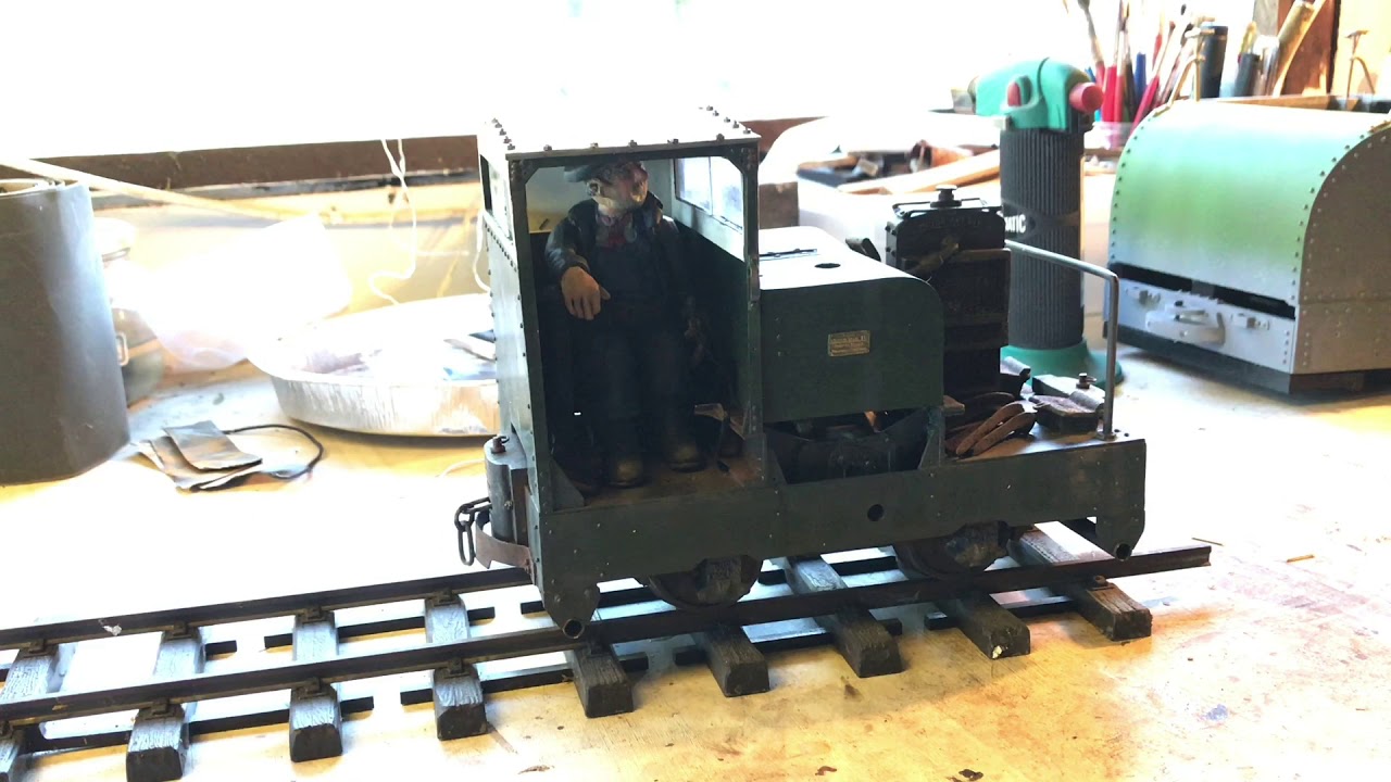 7-8ths Scale Simplex with a Radio Controlled DCC Sound Decoder