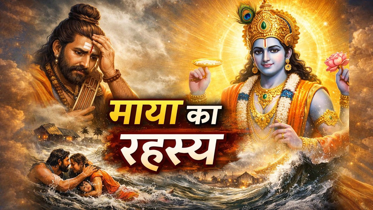 भगवान विष्णु की माया: एक ऐसी कहानी जो आपकी सोच बदल देगी | Mythological Story  #lordvishnu #vishnu