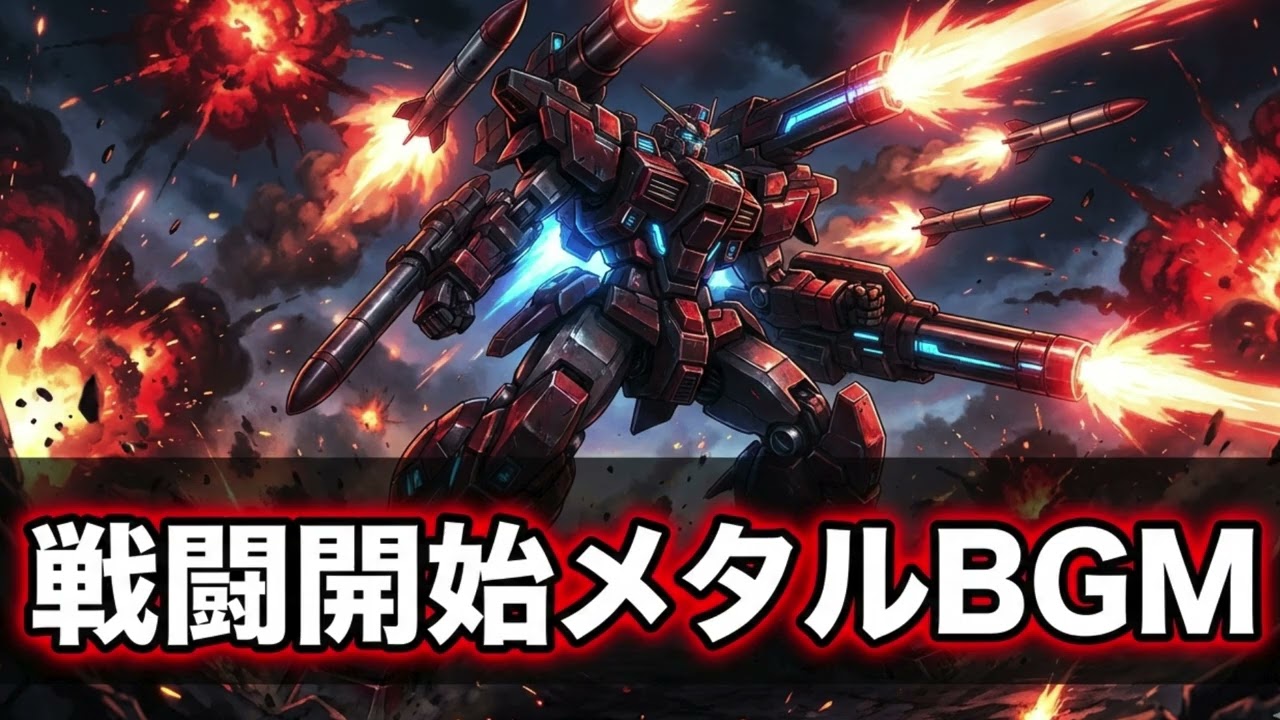 戦闘開始メタルBGM｜冒頭から全開・激戦インスト
