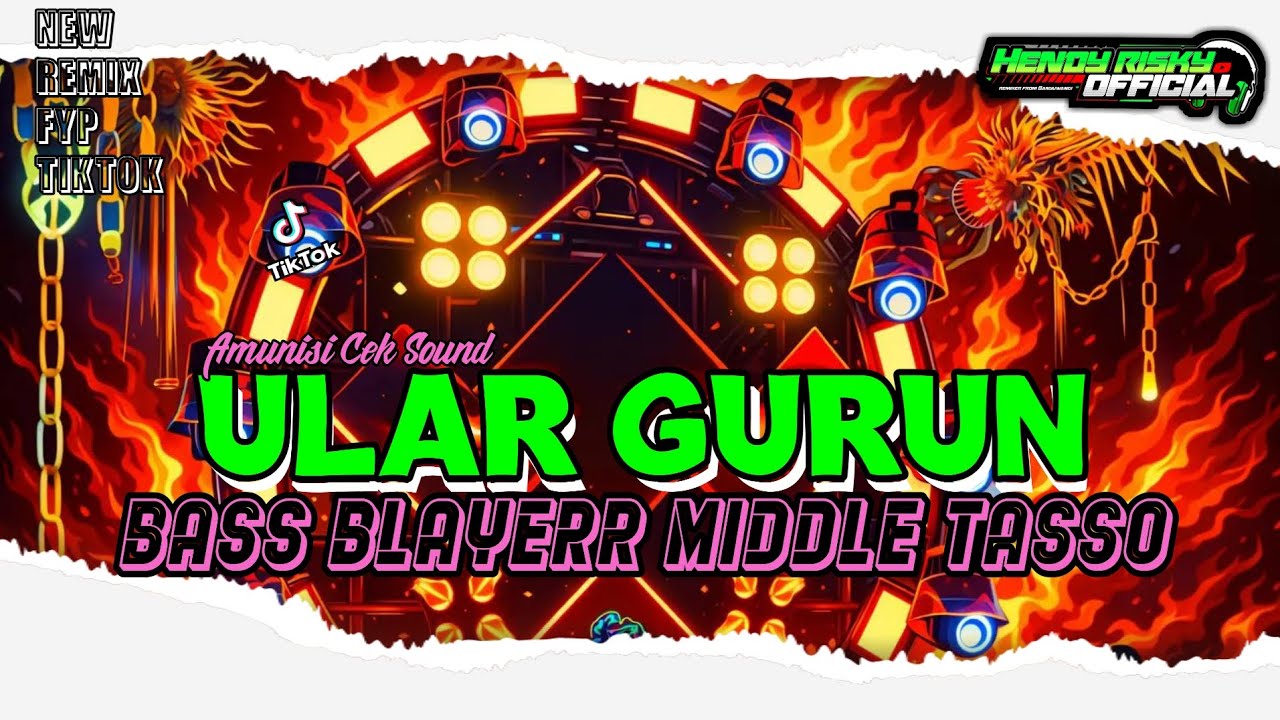DJ MELODY ULAR INDIA • BASS BLAYER MIDDLE TASSO • AMUNISI CEK SOUND BATTLE - HENDY RISKY PRDCTN