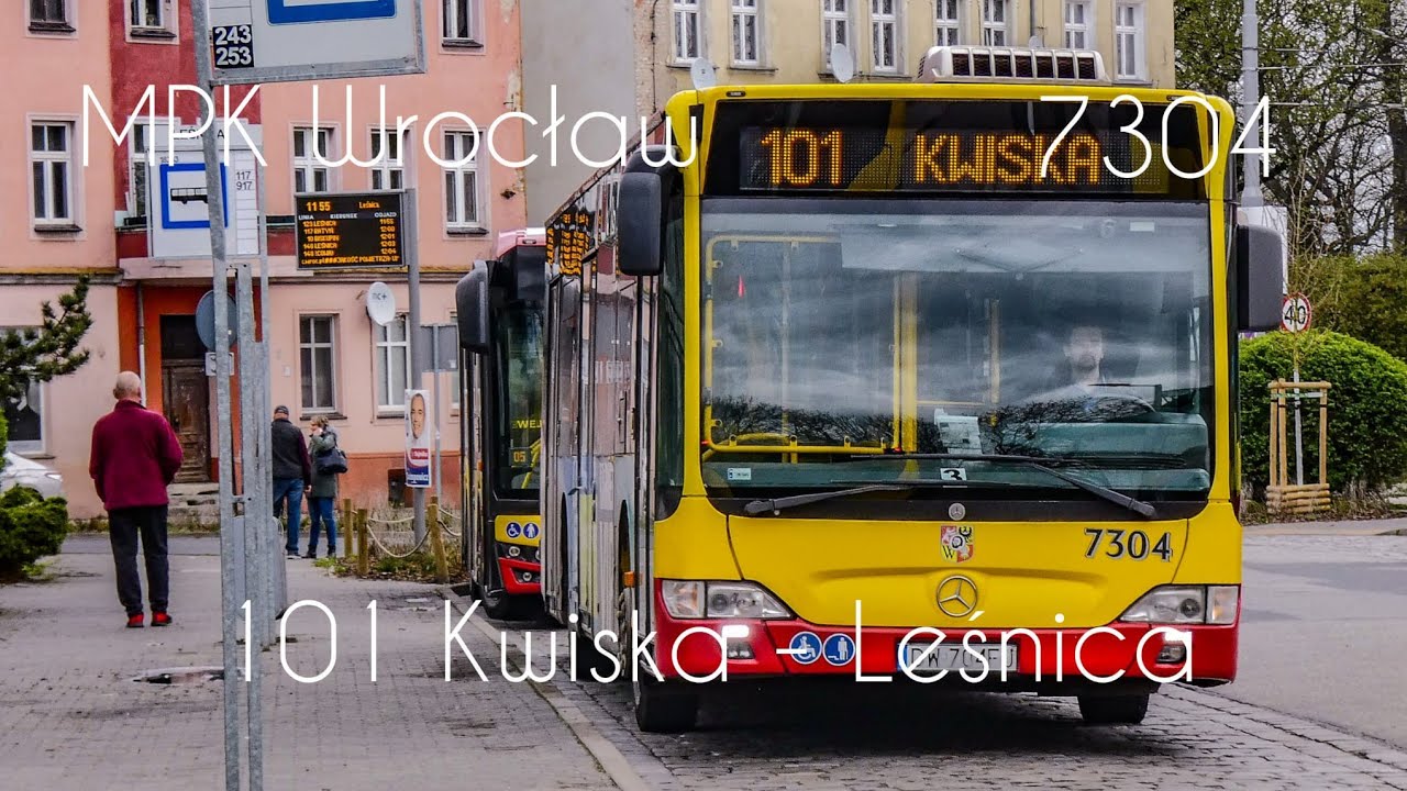 MPK Wrocław - linia 101 (Kwiska - Leśnica)