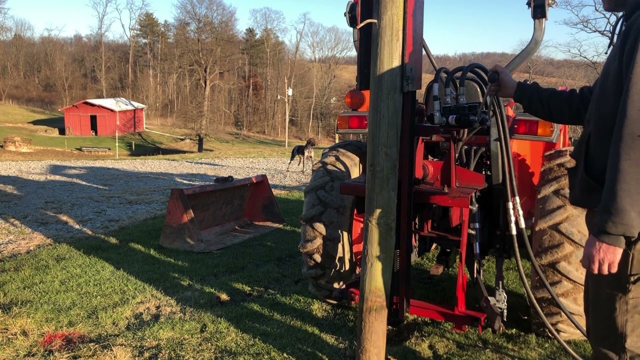 Shaver HD8 Post Driver with Pilot Auger 3