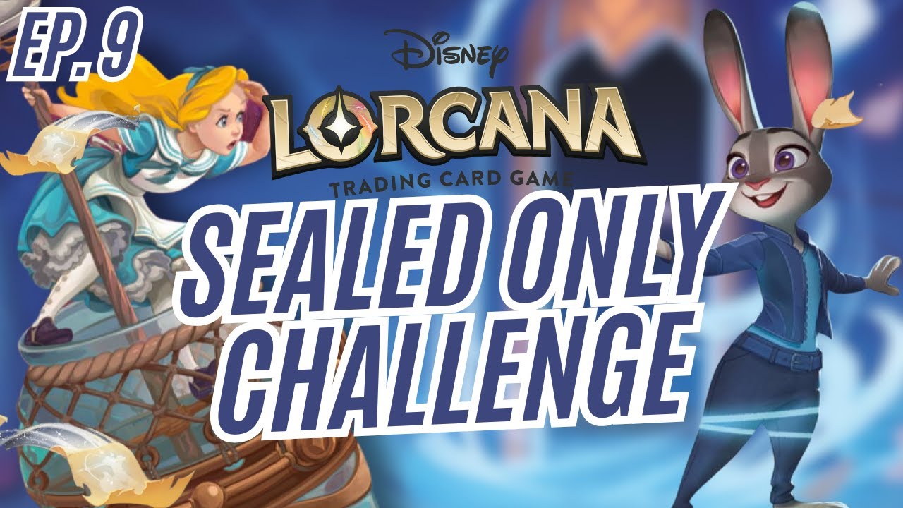Sealed Only Lorcana Ep.9 - Can a Deck From Only Sealed Product Top a Set Champ?!