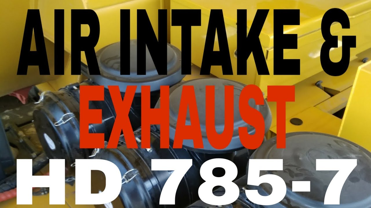 AIR INTAKE & EHAUST SYSTEM HD 785-7 