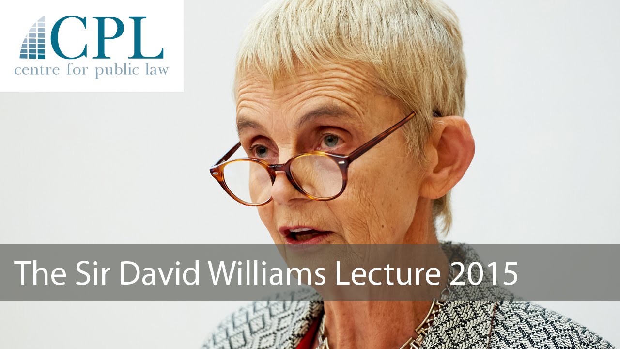 'Devolution. Federation. Constitution. From here to where?': The 2015 Sir David Williams Lecture
