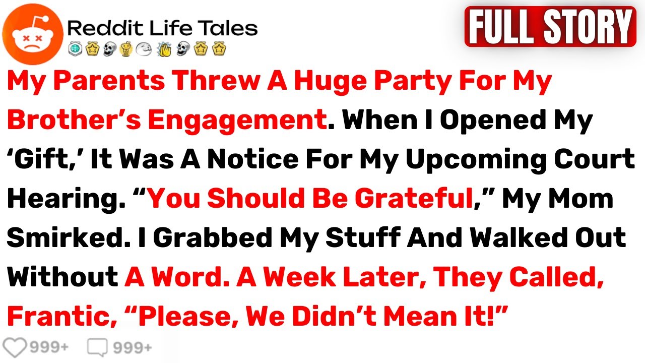 My Parents Threw A Huge Party For My Brother’s Engagement. When I Opened My... - Best Reddit Stories