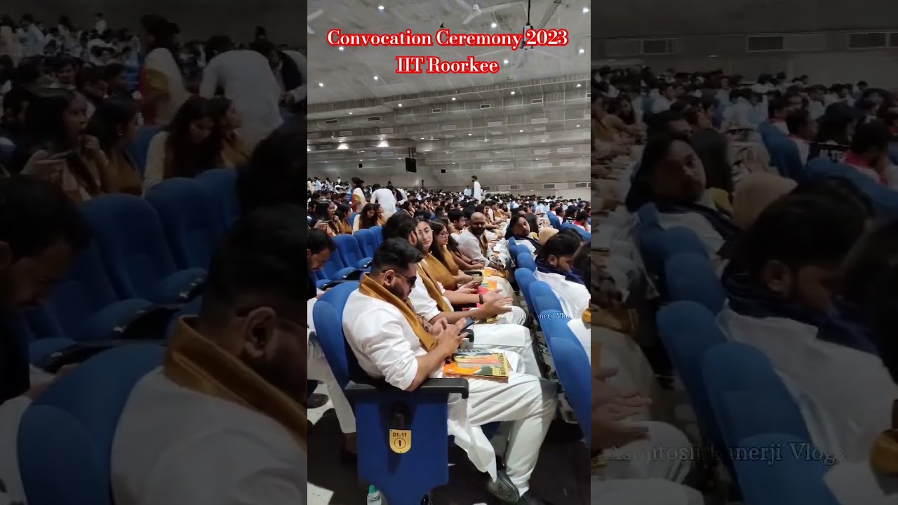 Convocation 2023 IIT Roorkee | iitians Motivation Status ❤️ #iitian #iitr #iitroorkee #viral #shorts