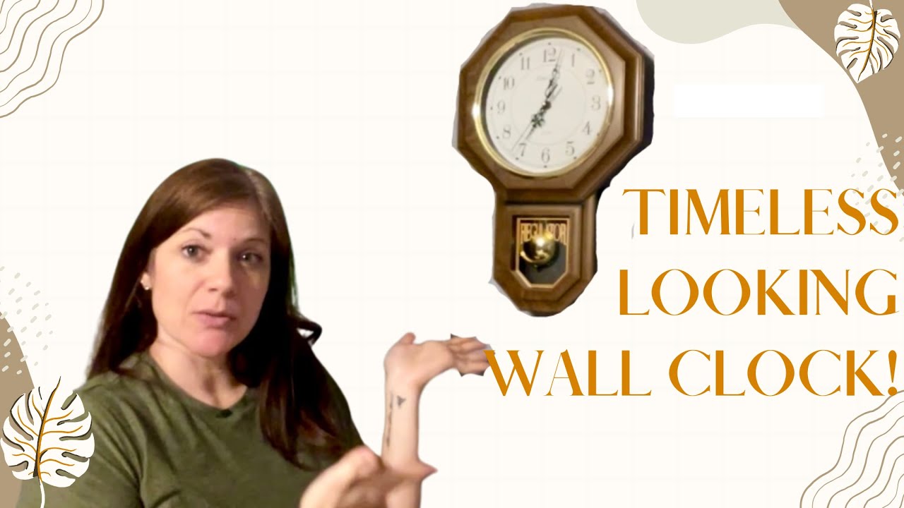 Nostalgic wall clock at a fraction of the cost!