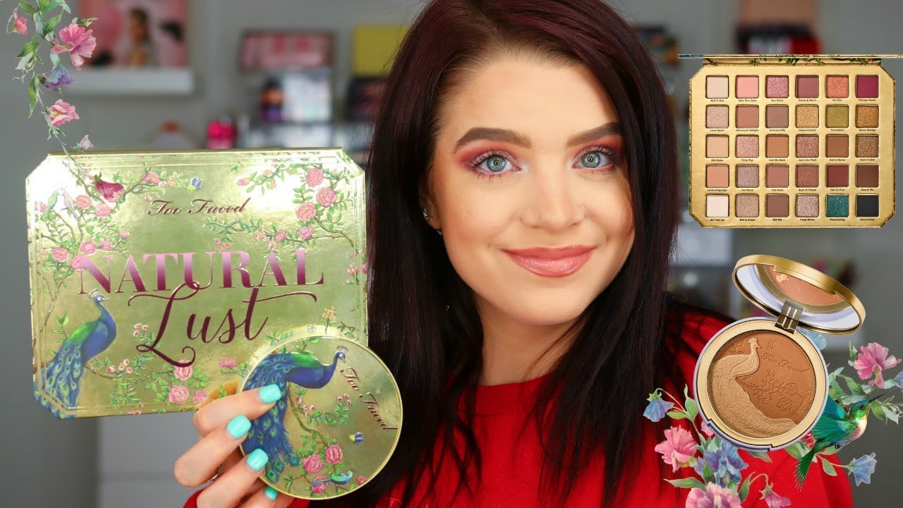 Too Faced Natural Lust Palette & Bronzer Review/Swatches + Tutorial