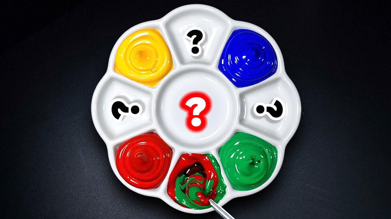 Making 5 Colors with Only 4 Primary Colors