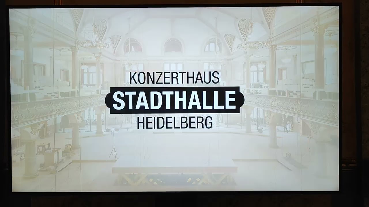 Stadthalle Heidelberg Eröffnung 1.2.2026 