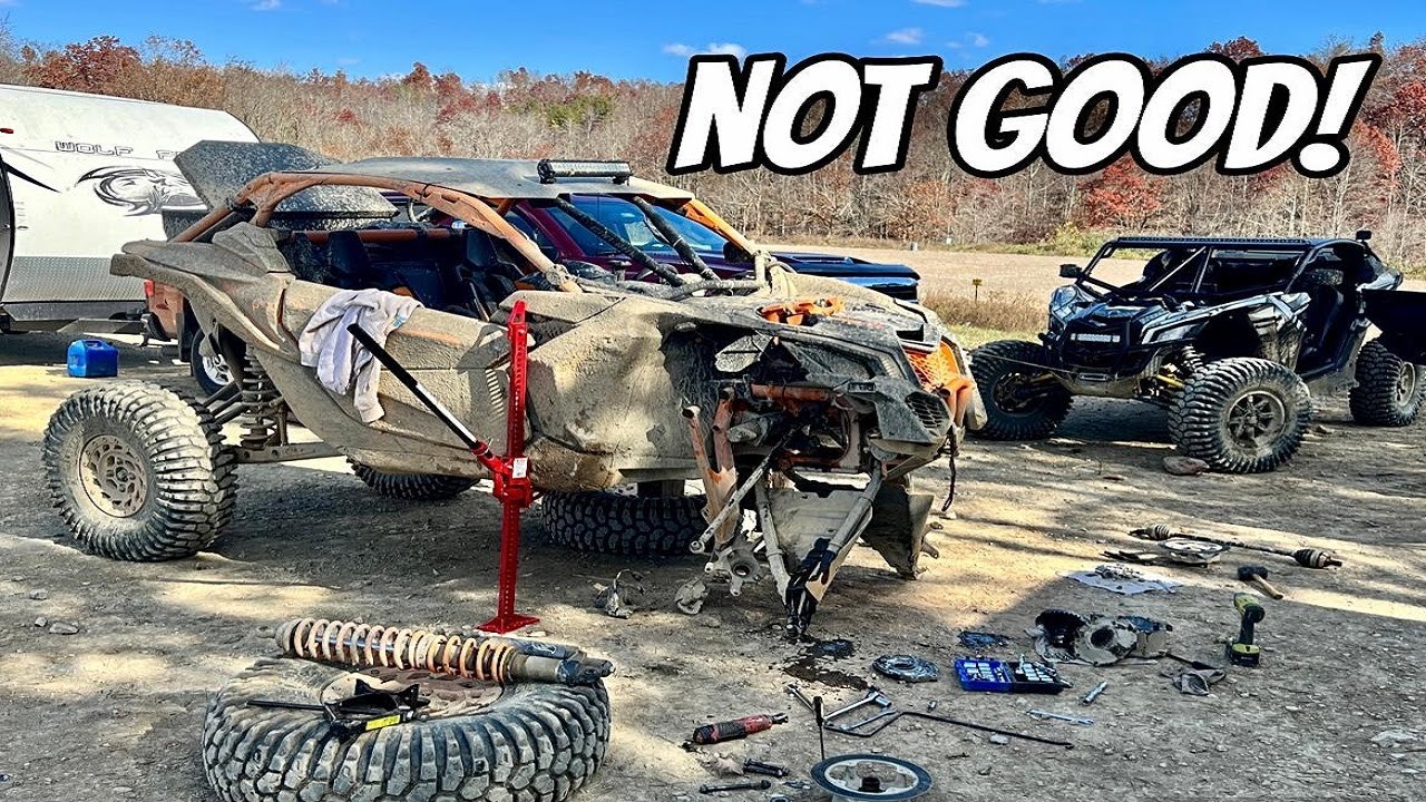 Rush Offroad Park 5 Guys and Trail 95 | Broken Diff | Subscriber Ride Day 1 Part 1