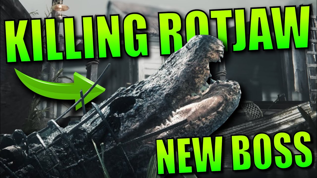 Locating And Killing Rotjaw! First Encounter With The New Wild Target! (Hunt: Showdown)