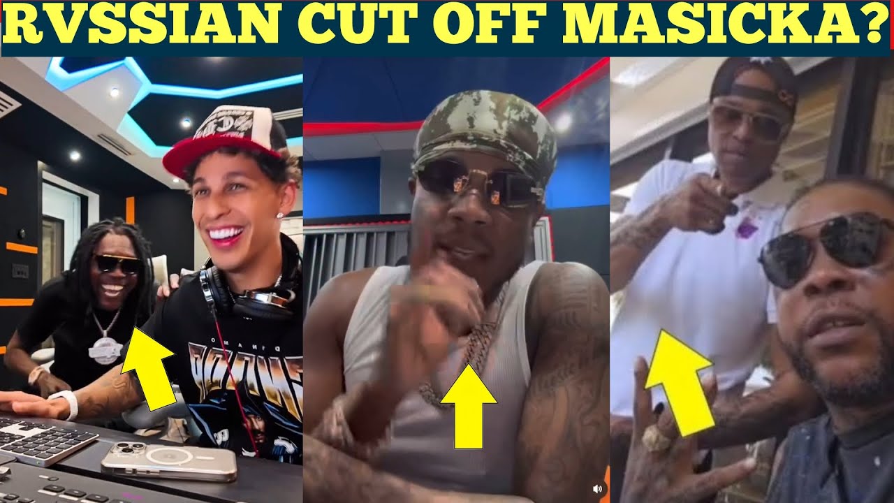 😭RVSSIAN CUT MASICKA OFF FOR VYBZ KARTEL | GAZA KIM EXP0SE KARTEL BE@T RYNO | SHAWN STORM | SIR P