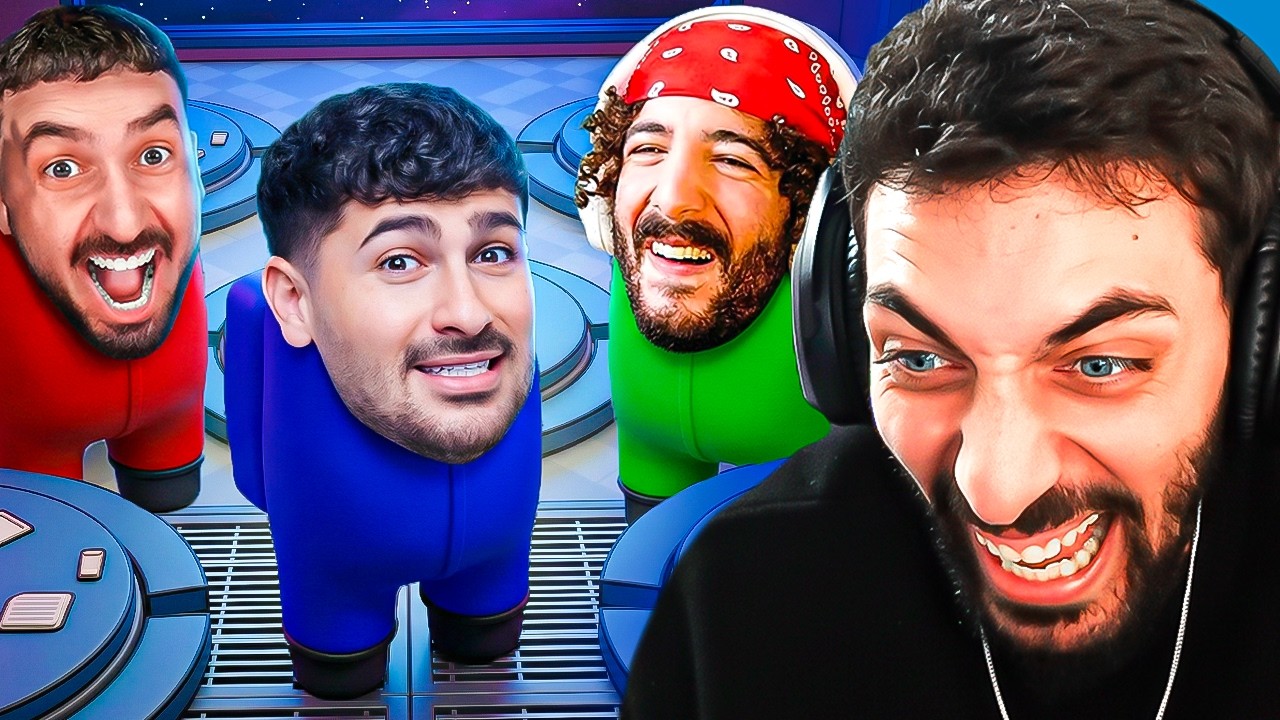 שיחקתי אמונג אס עם אינדה גיים וכל היוטיוברים! (עשיתי בלאגן)