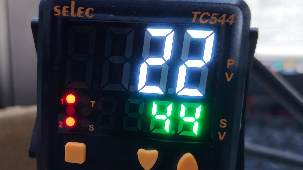 PID temperature controller Selec TC544 FULL PARAMETERS SETTINGS #electrical #temprature #instruments