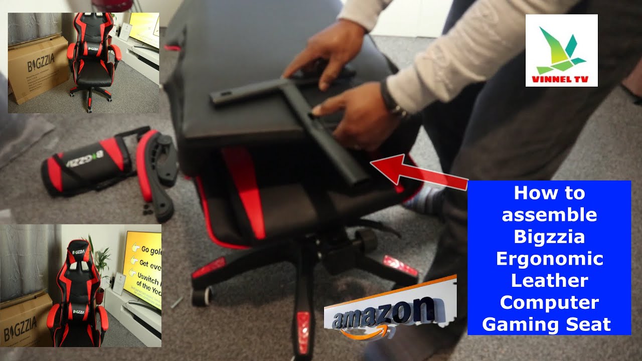 How to Assemble Bigzzia Ergonomic Comfortable Gaming Chair