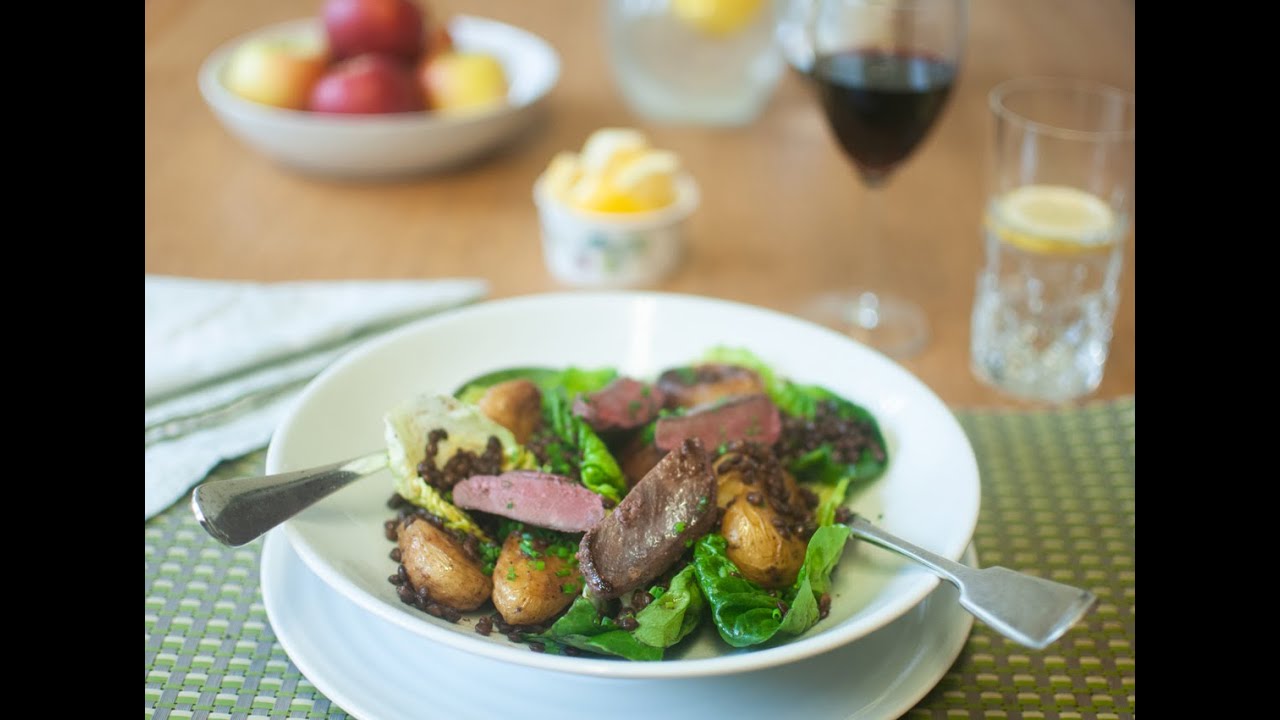 Wild Meat Company Recipe Box - Warm Pigeon Salad