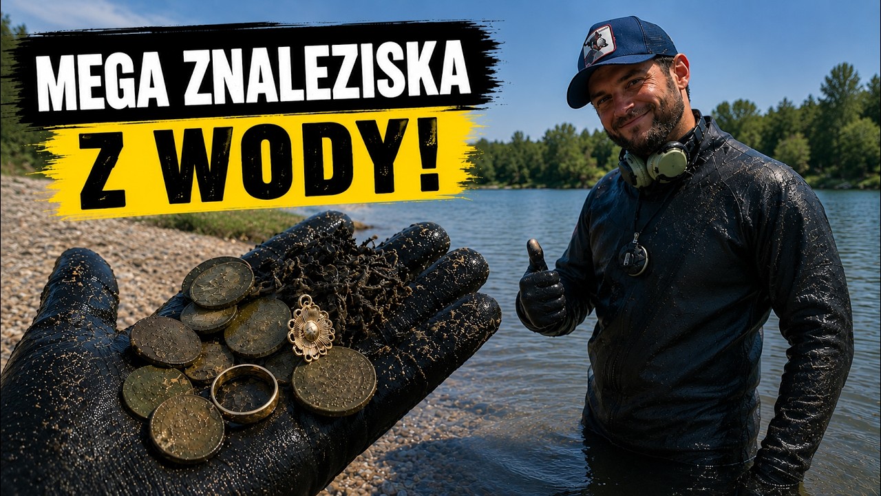 ZNALAZŁEM ZŁOTY MEDALIK !!! LEDWO SIĘ UDAŁO !!!