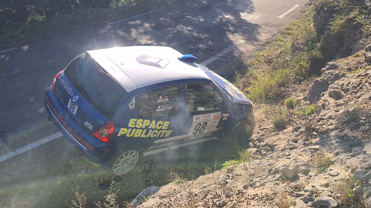 24ème rallye des vins du gard 2024 moderne days 1 (ES1 et 3), crash and bigs shows