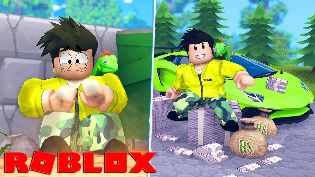 FR&Aring;N FATTIG TILL RIK I ROBLOX