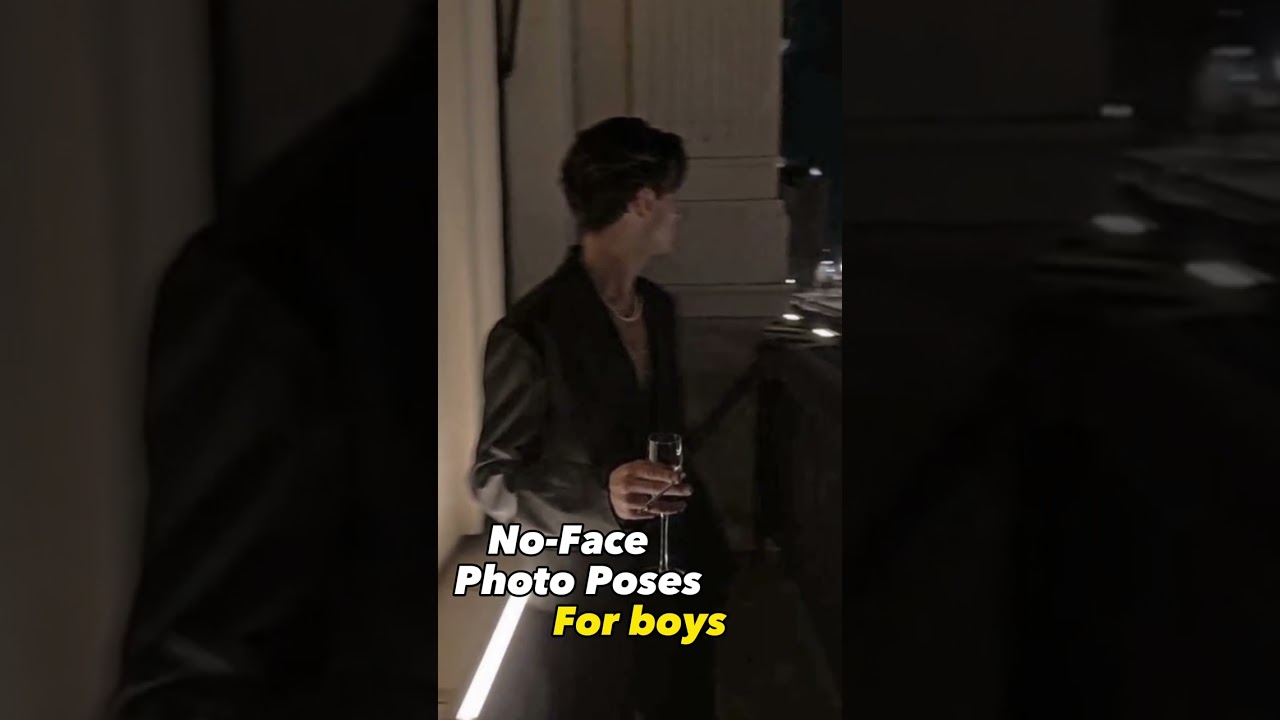 No-Face photos poses for boys✨️ #glowupgoals #glowup #shortvideo #menfashion #photo #poses #shorts