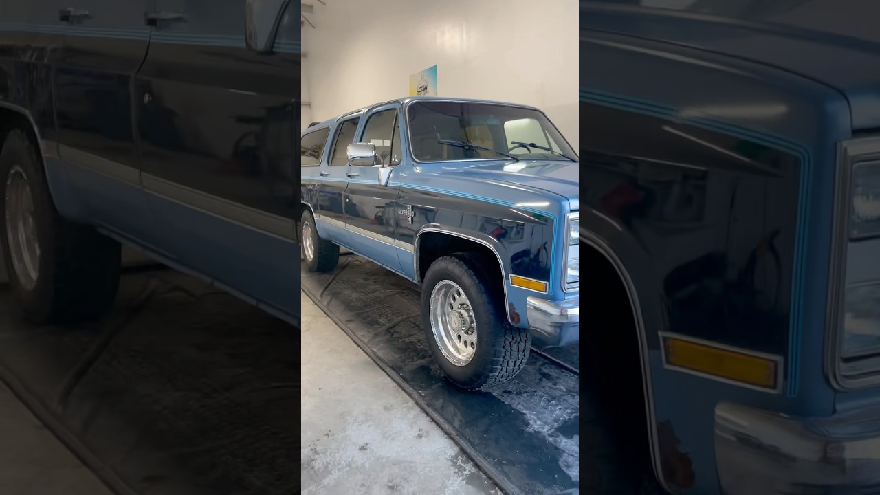 1985 Chevy Suburban | Auto Detailing #shorts