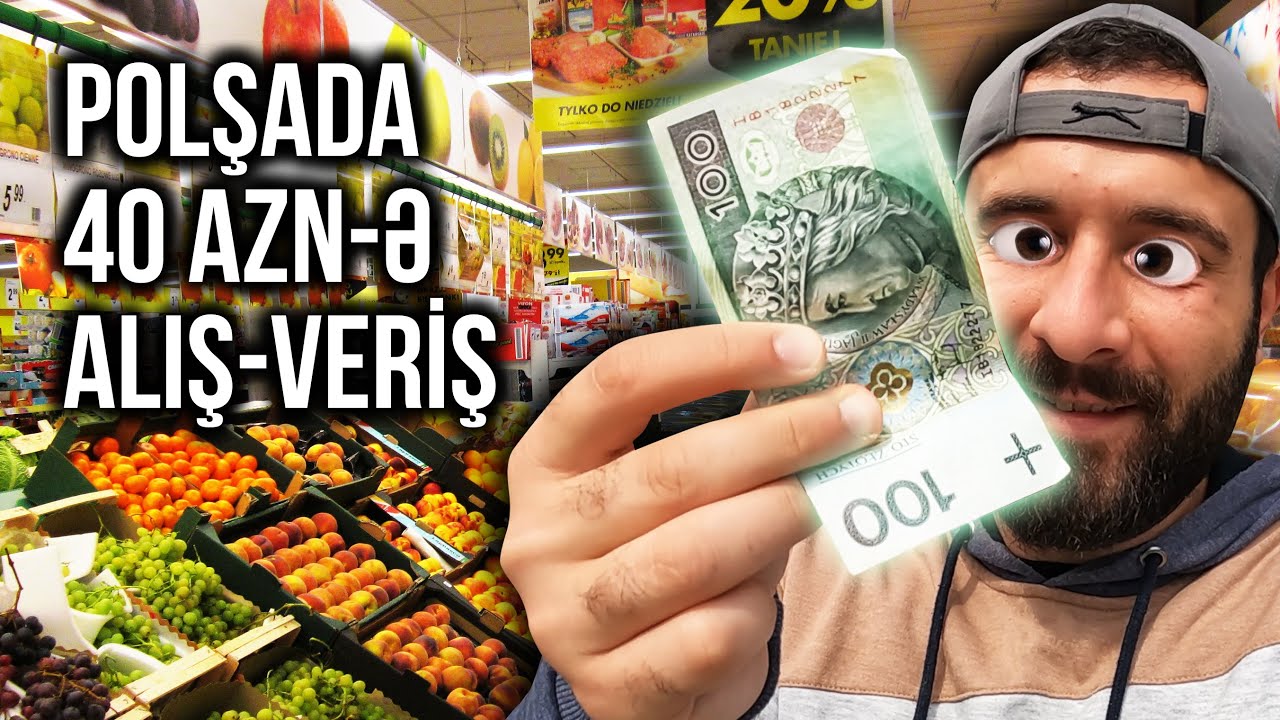 Polşada 100 Zlota Ərzaq Almaq