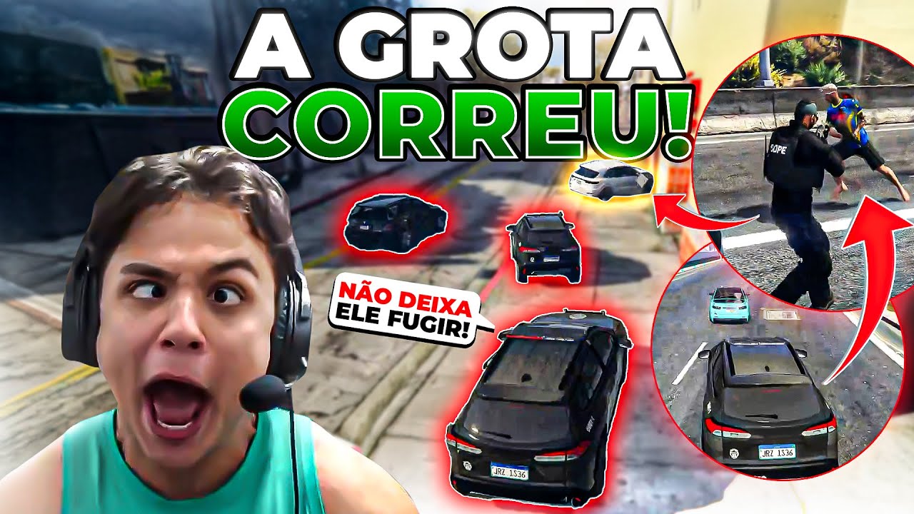 PAULINHO e LUQUETA ENTRAM EM GU3RR4 POR CAUSA do NOVO CONTRATADO do BOPE! GTA RP (Modder Clips)