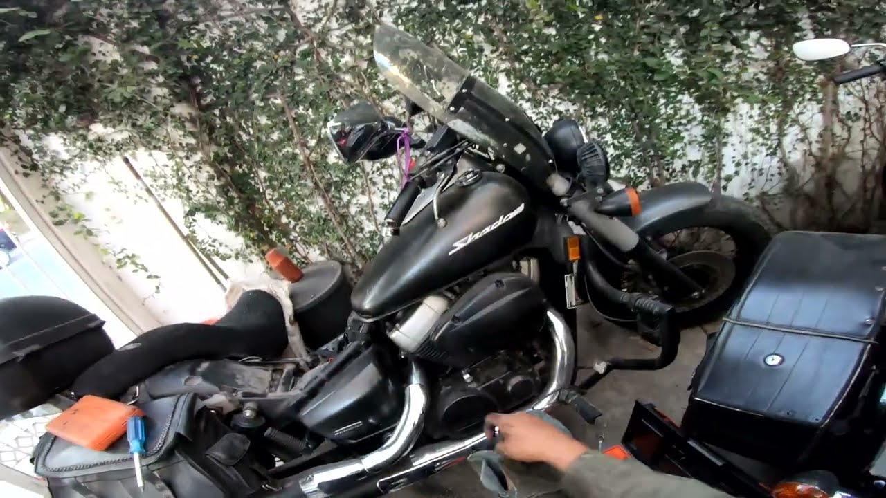 Limpieza Válvula IAC o Marcha Mínima Honda Shadow 750 2012