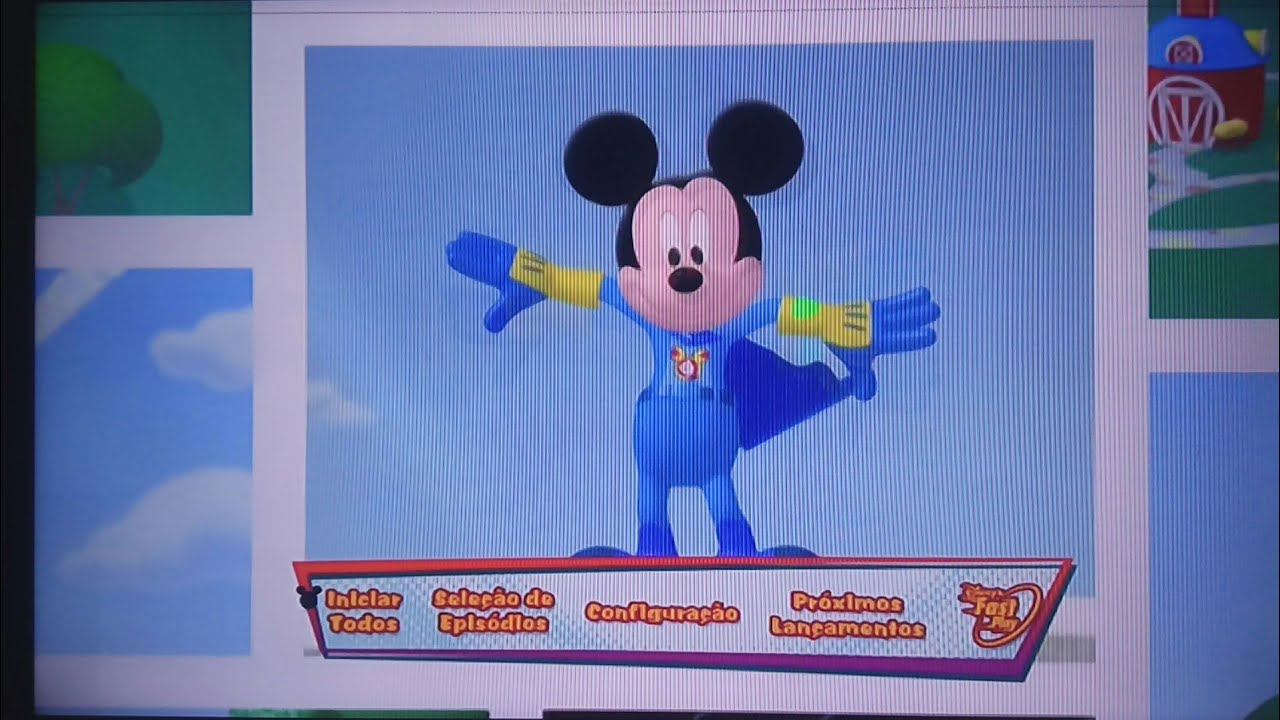 A Casa do Mickey Mouse da Disney - Super Aventura [Menu Oficial]
