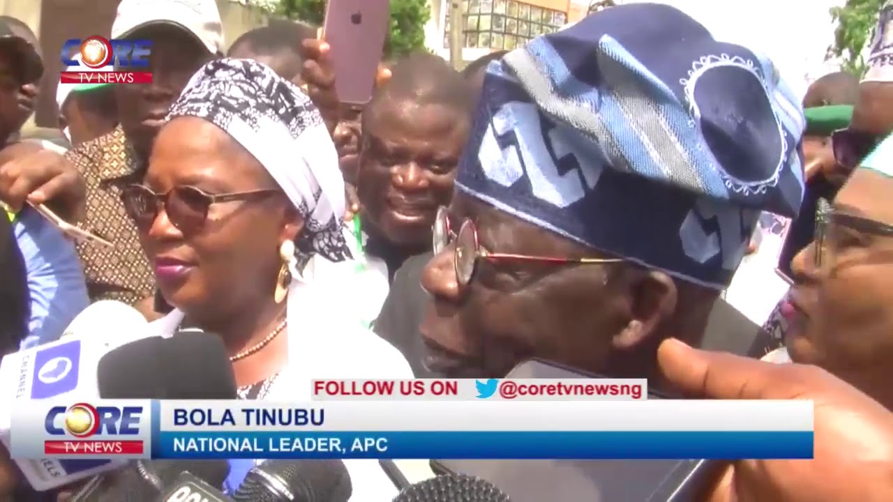 APC national leader Bola Tinubu speaks on 2019 general elections