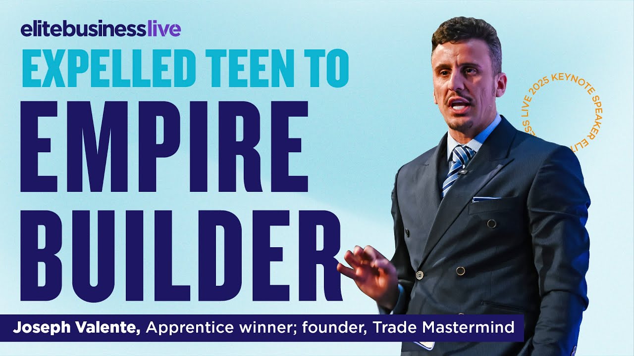 Expelled teen to empire builder | Joseph Valente’s blueprint for commercial business growth