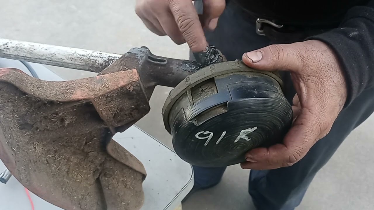 RDMJ .EL SECRETO REVELADO.COMO ENGRASAR UN CABEZAL STIHL.