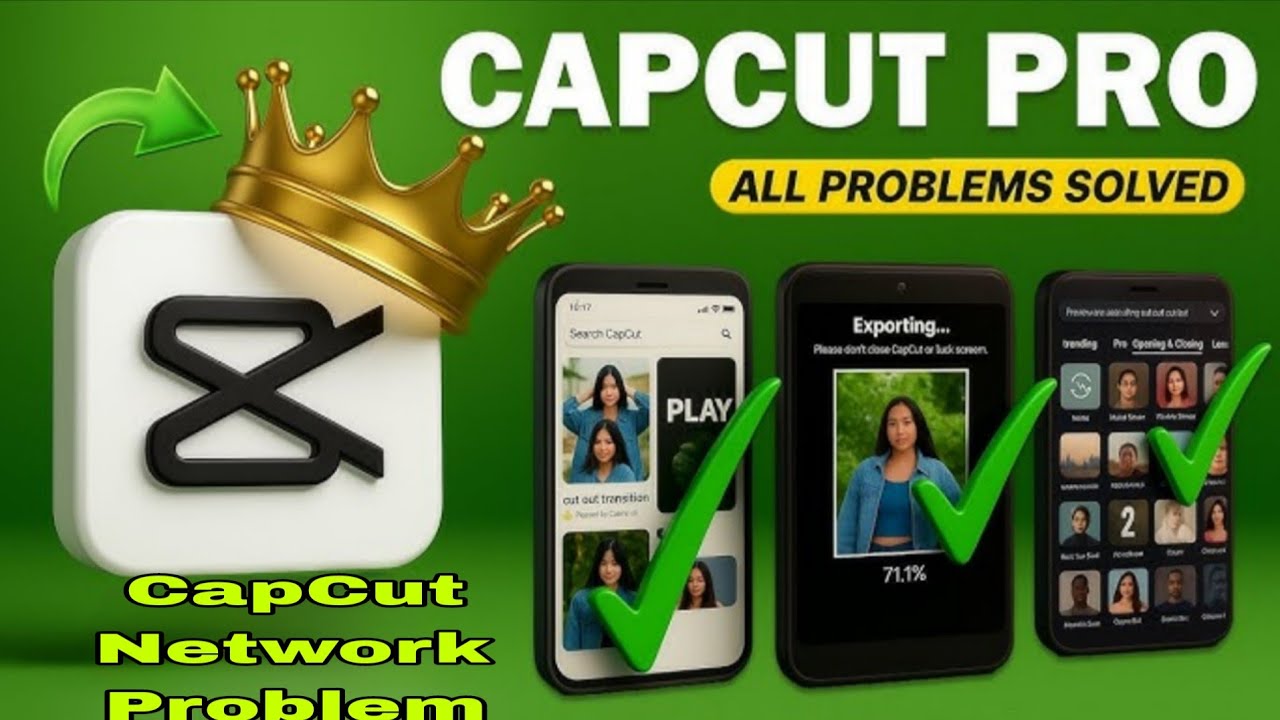 CapCut 14.7.0 Update Network Problem Solution | Fix Connection Error Easily