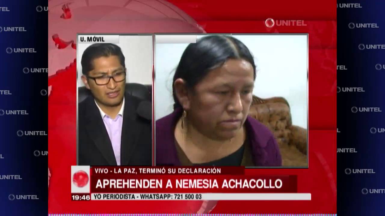 Fiscalía ordena la aprehensión de Nemesia Achacollo por caso Fondioc