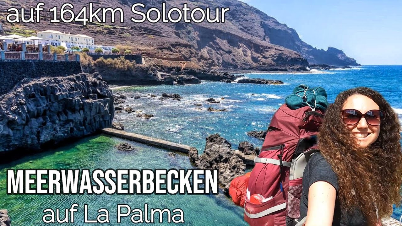 Auf 164km Solotour: Von Naturschwimmbecken zu miserablem Overnighter  // Meerwasserbecken La Fajana