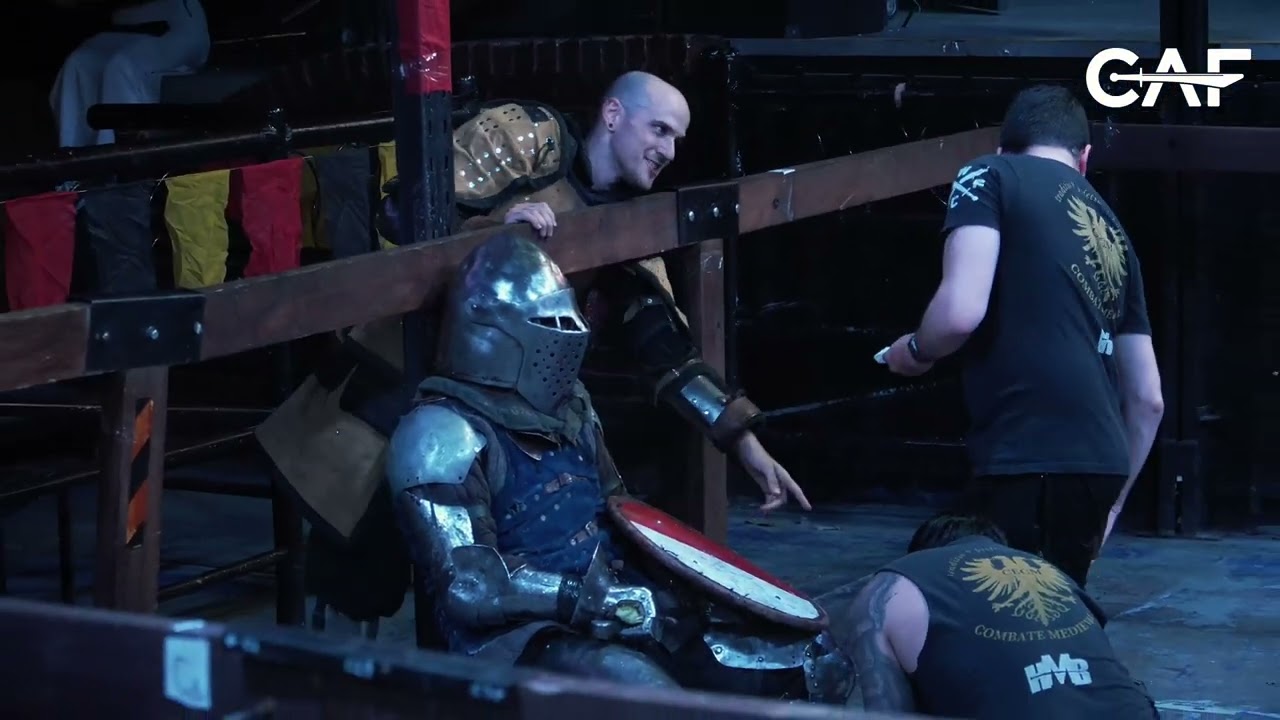 CAF PROFIGHT - AMATO VS MARTINEZ - COMBATE MEDIEVAL