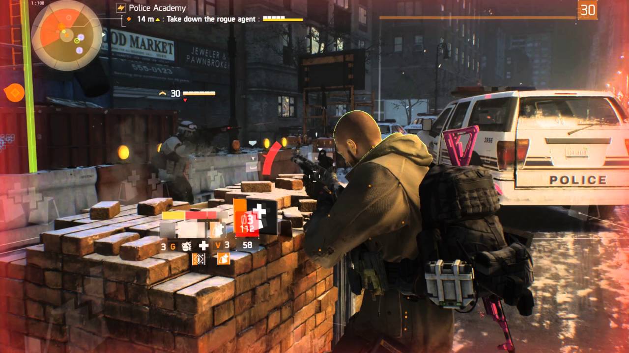 The Division - Police Academy Gameplay - Level 31 High End Marine Super 90 with One is None talent
