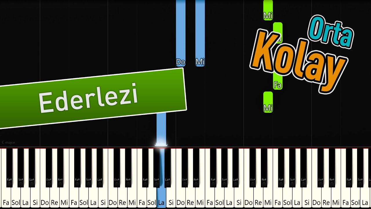 Ederlezi | Akor Eşlikli Piyano Nasıl &Ccedil;alınır