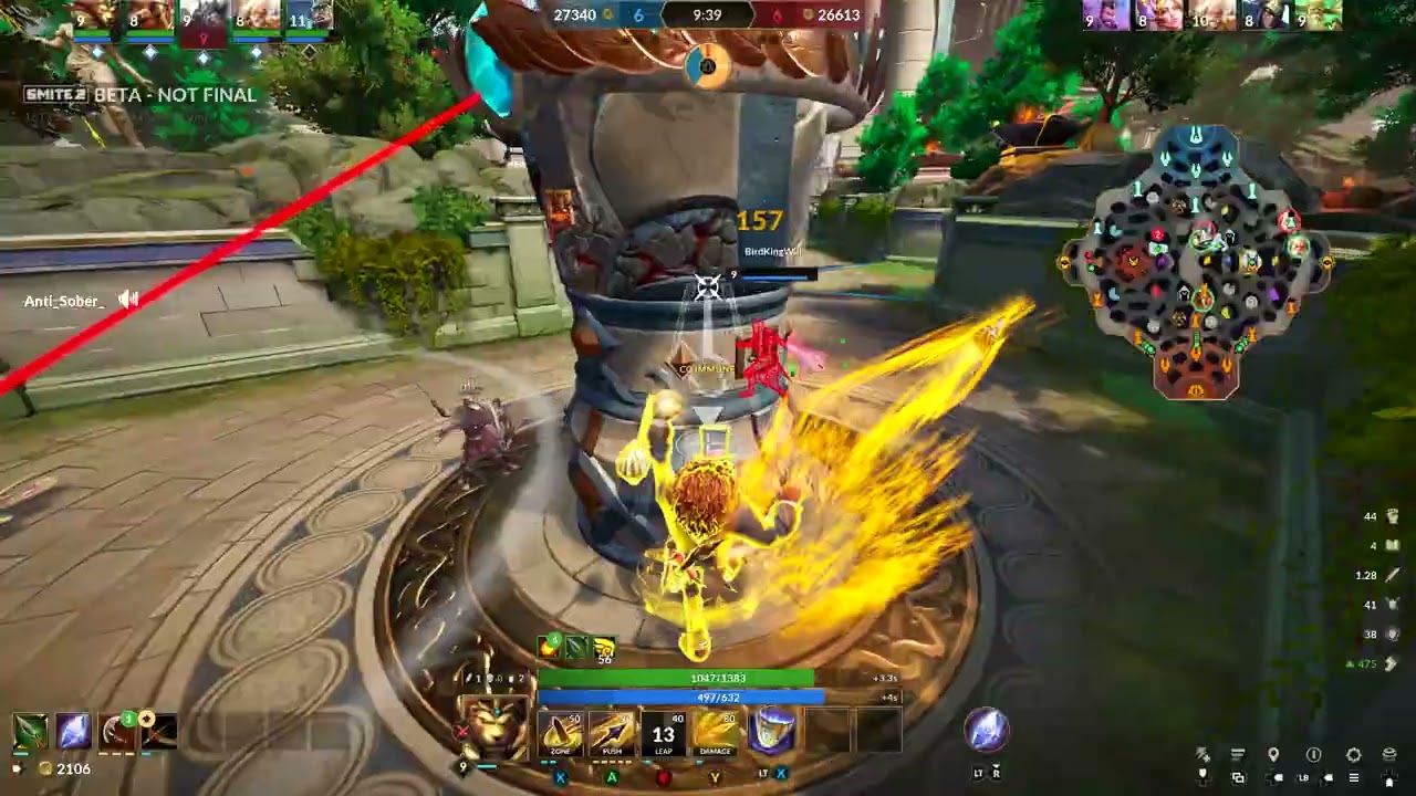 SMITE 2 ANHUR'S AN S-TEIR BEAST IN THE JUNGLE